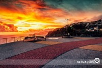Por do Sol no Cristo Rei