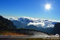 Mar de nuvens desde a trompica