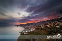 Um pôr-de-sol unico