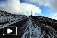 Road to snow at Madeira