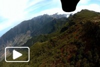 Paragliding over São Vicente