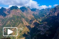 Curral das Freiras aerial view