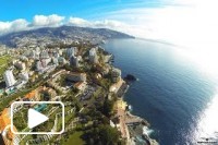 Drone a sobrevoar o Nosso Funchal