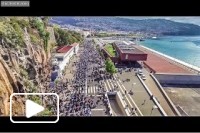 Ponto de partida no dia internacional dos motociclistas