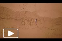 Diversos pontos na ilha vistos por um drone