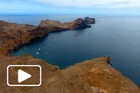 Vista aérea - Ponta de São Lourenço