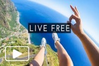 Parapente na ilha da Madeira
