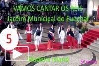 Vamos cantar os Reis - Jardim Municipal do Funchal