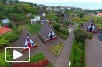 Ilha da Madeira vista aerea - Santana