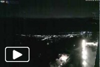 Mau tempo na Madeira captado pelas webcams