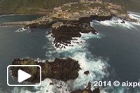 Vista aerea do Porto Moniz