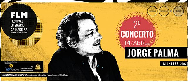 Bilhete Duplo - Concerto Jorge Palma - Passatempo Netmadeira