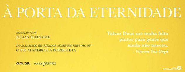 À Porta da Eternidade - Passatempo Netmadeira