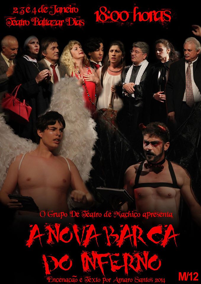 “A Nova Barca do Inferno” no Teatro Baltazar Dias