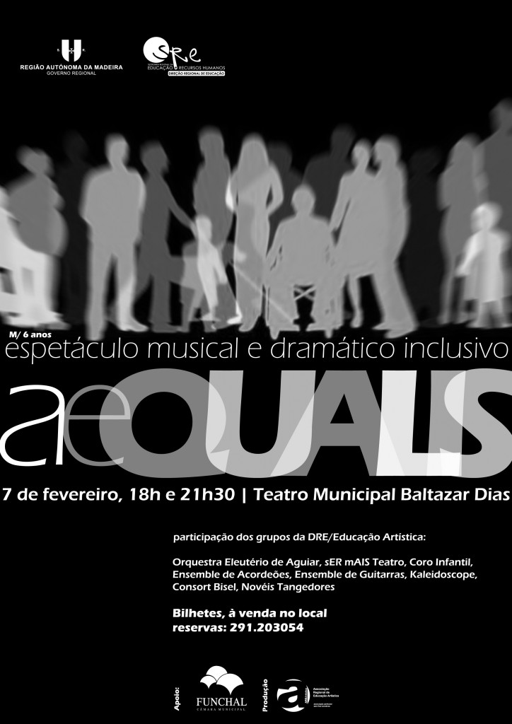 “aeQUALIS” no palco do Baltazar Dias