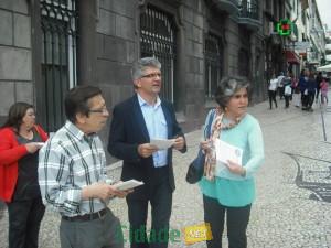 Jornadas Legislativas do PCP nas zonas altas do Funchal