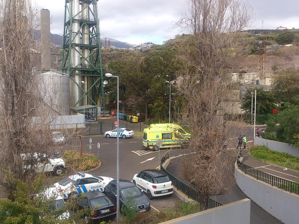 Simulacro na Central Térmica da Vitória condiciona trânsito