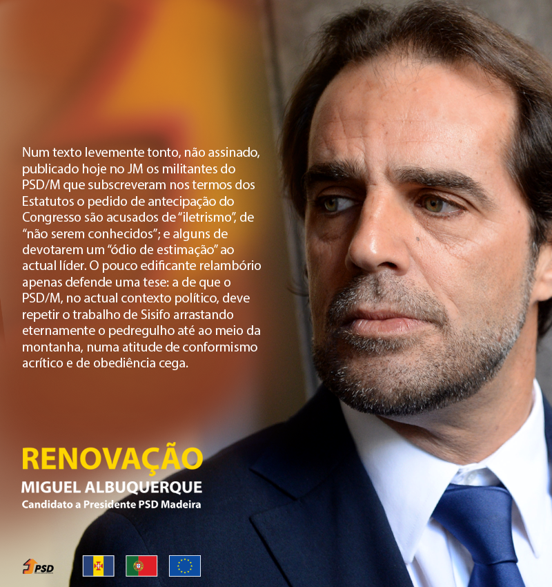 Albuquerque rejeita ideia de “obediência cega” no PSD/M