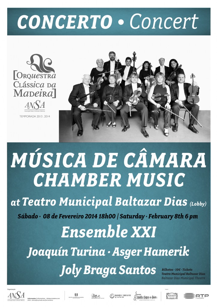 Música de Câmara no Teatro Municipal Baltazar Dias