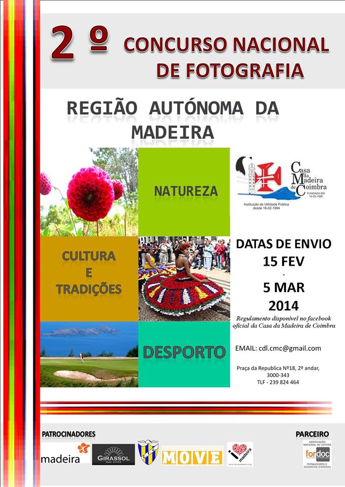 Casa da Madeira de Coimbra promove concurso de fotografia