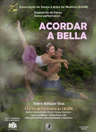 “Acordar A Bella” no Teatro Baltazar Dias