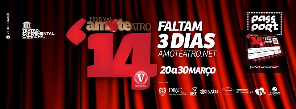 Festival AMO-Teatro’14 com mais de 20 espetáculos