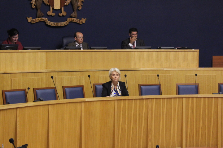 Conceição Estudante no parlamento
