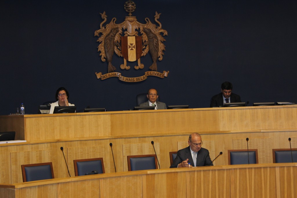 Ventura Garcês no Parlamento