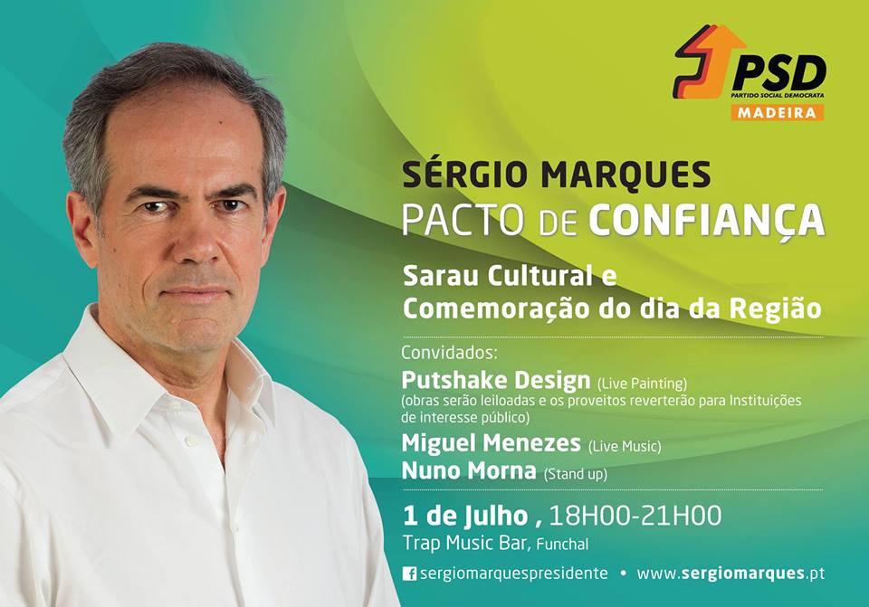 Sérgio Marques promove sarau artístico no dia da Região