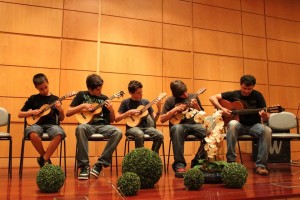 Escola de Cordofones na Casa da Cultura de Santa Cruz
