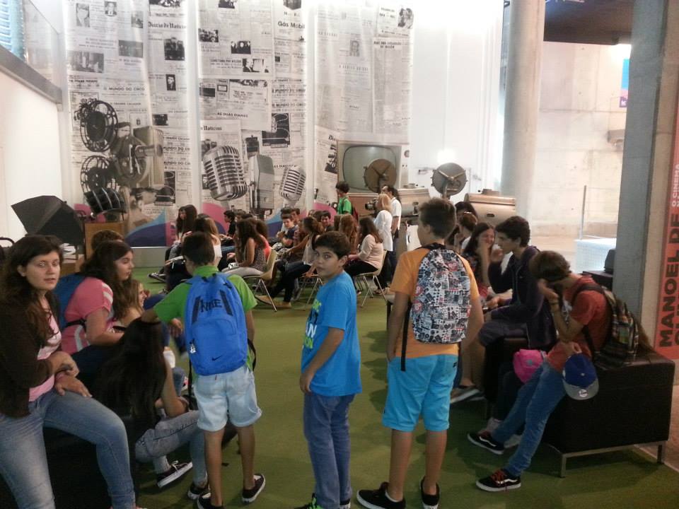 Escola do Caniço visita Museu de Imprensa Madeira