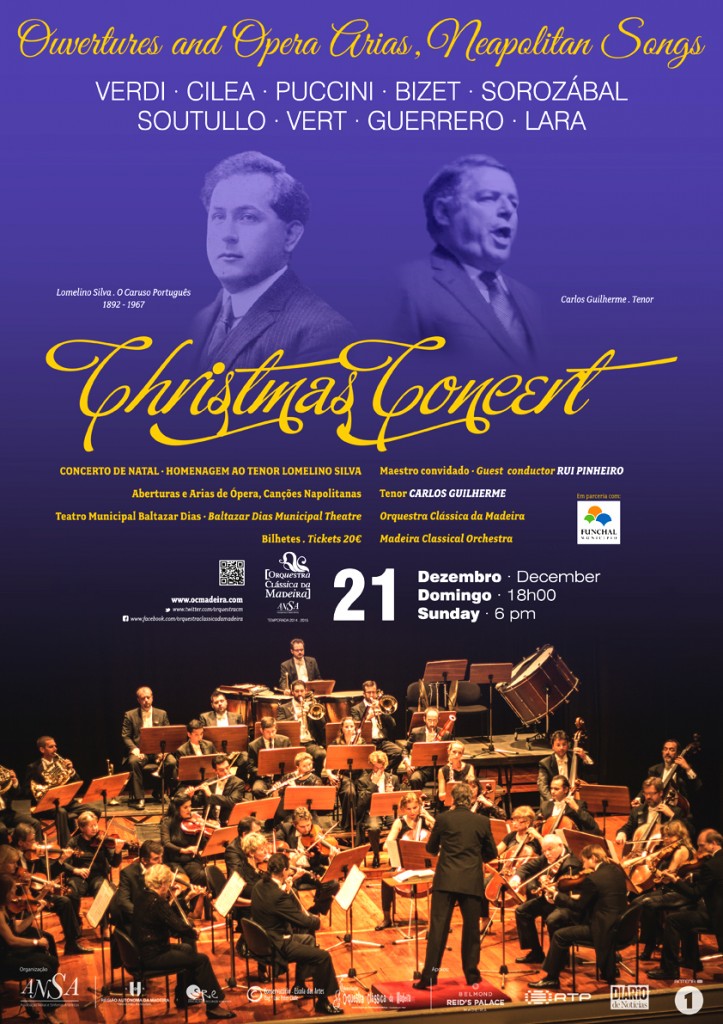 Concerto de Natal com homenagem ao Tenor Lomelino Silva