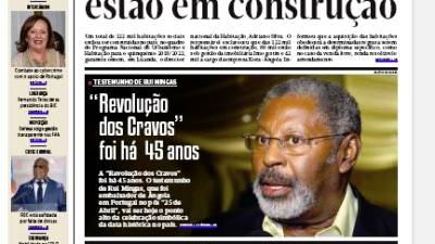 25 de Abril também diz respeito aos povos das ex-colónias portuguesas, diz Angola