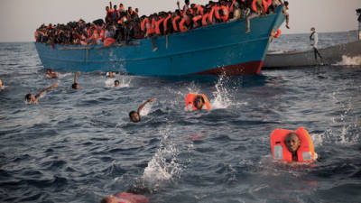 3.115 migrantes já morreram este ano no Mar Mediterrâneo