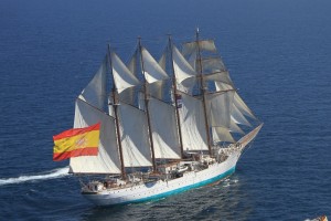 Navio-escola espanhol regressa à Madeira 41 anos depois