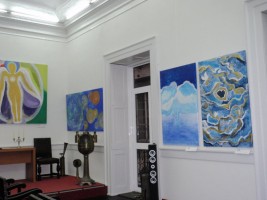 Exposição de pintura pretende explorar os sentidos dos visitantes