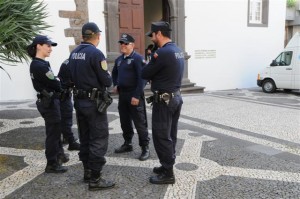 Grande dispositivo policial junto à Assembleia