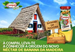 Compal promove concurso associado ao néctar Banana da Madeira