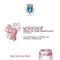Junta de Santo António promove workshop sobre vinhos de mesa madeirenses