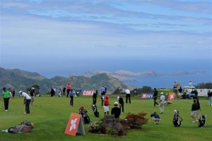 Jardim na cerimónia de entrega de prémios do Open de Madeira em Golfe