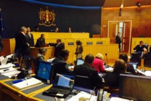 Exercício físico no parlamento