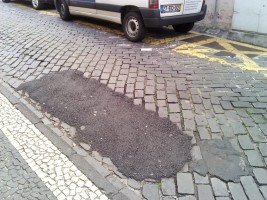 Funchal vai evitar remendos de alcatrão em ruas históricas