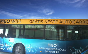 MEO aumenta hotspots na Madeira com wifi em autocarro