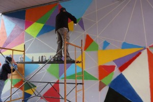 Projecto de arte urbana em Santa Cruz