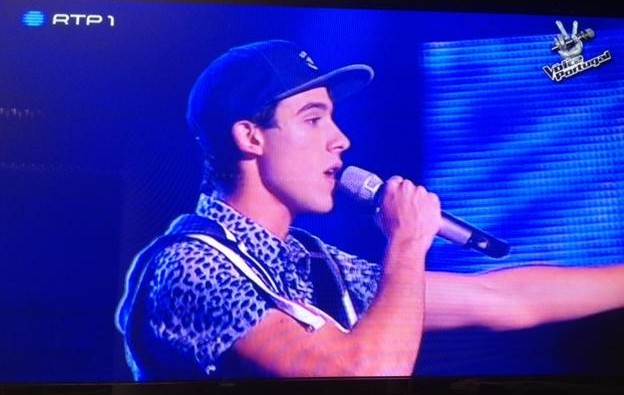 Concorrente da Madeira Pedro Garcia segue em frente no concurso The Voice Portugal