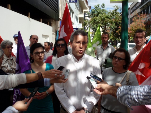 “Há candidatos madeirenses que pactuam com a austeridade”