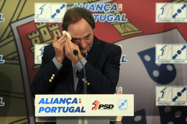Paulo Portas diz que vitória do PS não permite triunfalismo