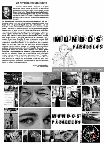 Mundos Paralelos em exposição