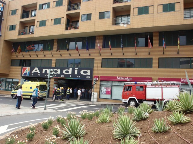 Fumo no Anadia Shopping era oriundo do exterior