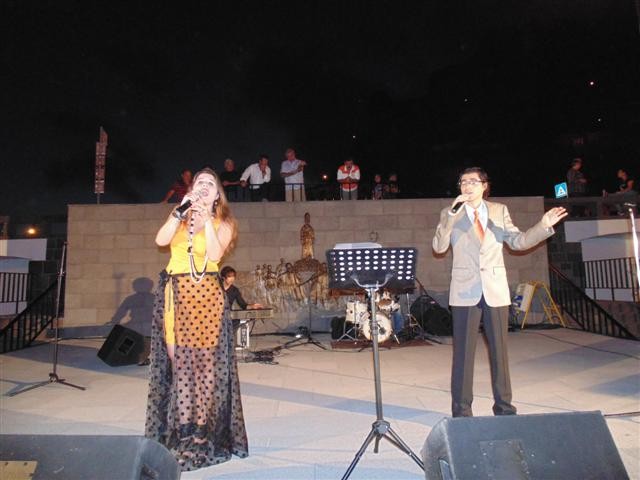 Concerto de Sandra e Ricardo Rodriguez na Ribeira Brava